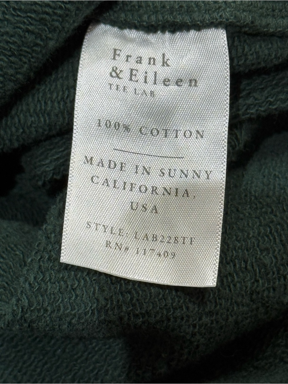Frank & Eileen Sz L Set Malibu Travel Catherine Pants Sz L Audrey Capelet O/S - Picture 15 of 16